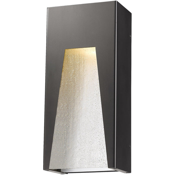 Millenial Bronze Silver LED Outdoor Wall Sconce - Outdoor Wall Sconce