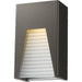 Millenial Bronze Silver LED Outdoor Wall Sconce | theLightShop