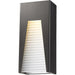 Millenial Bronze Silver LED Outdoor Wall Sconce | theLightShop