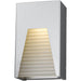 Millenial Silver LED Outdoor Wall Sconce | theLightShop