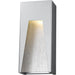Millenial Silver LED Outdoor Wall Sconce | theLightShop