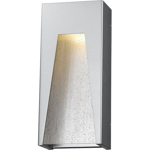 Millenial Silver LED Outdoor Wall Sconce | theLightShop