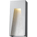 Millenial Silver LED Outdoor Wall Sconce | theLightShop