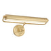 Miller Aged Brass LED Picture Light Crystorama MLR-202-AG