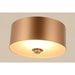 Millie Matte Gold Frosted Glass 1 Light LED Pendant - Pendants
