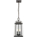 Millworks Oil Rubbed Bronze Outdoor Chain Mount Ceiling Fixture | theLightShop