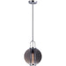 Minaret Polished Nickel Single Pendant - Pendants