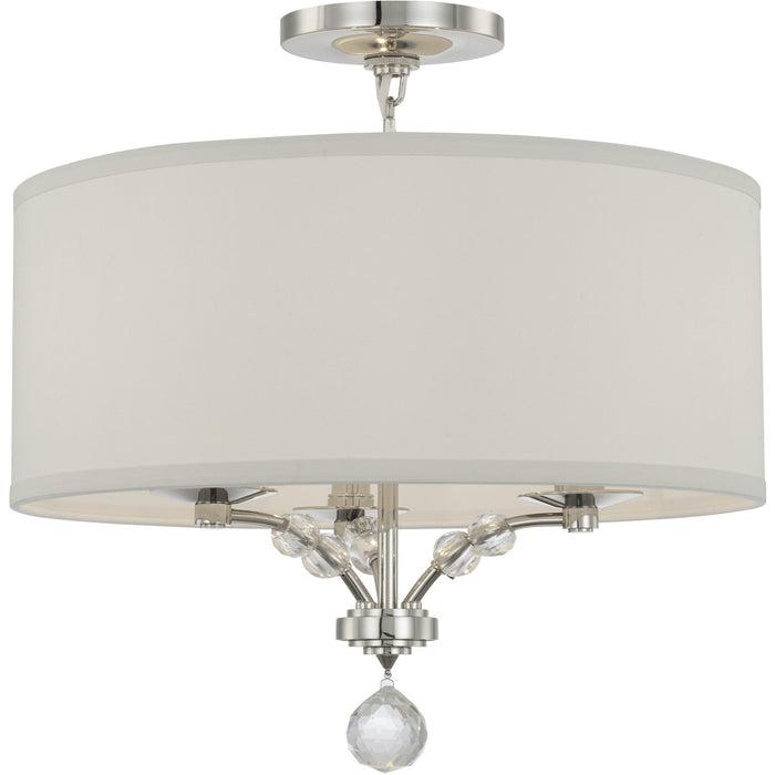 Mirage 3 Light Polished Nickel Ceiling Mount - Ceiling Mount