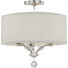 Mirage 3 Light Polished Nickel Ceiling Mount - Ceiling Mount