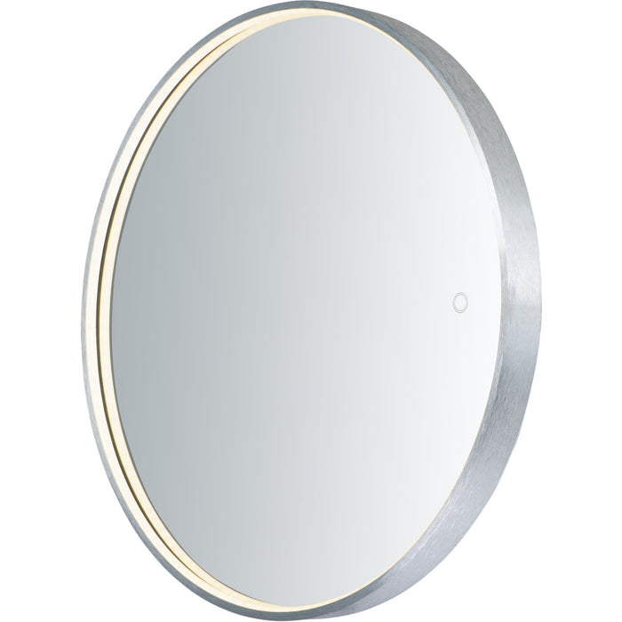 Mirror Brushed Aluminum LED LED Mirror - LED Mirror