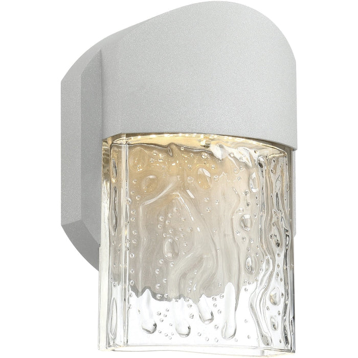 Mist Satin LED Outdoor Wall Sconce - Outdoor Wall Sconce