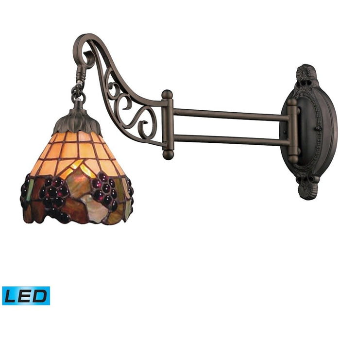 Mix-N-Match Tiffany Bronze LED Wall Sconce - Wall Sconce