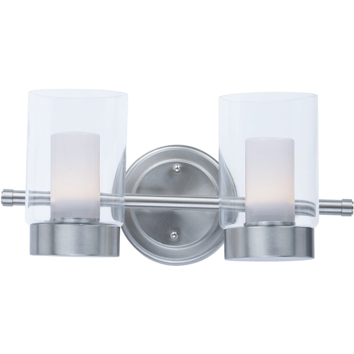 Mod Satin Nickel LED Bath Vanity - Bath Vanity