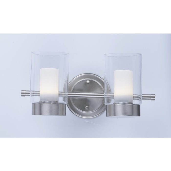Mod Satin Nickel LED Bath Vanity - Bath Vanity