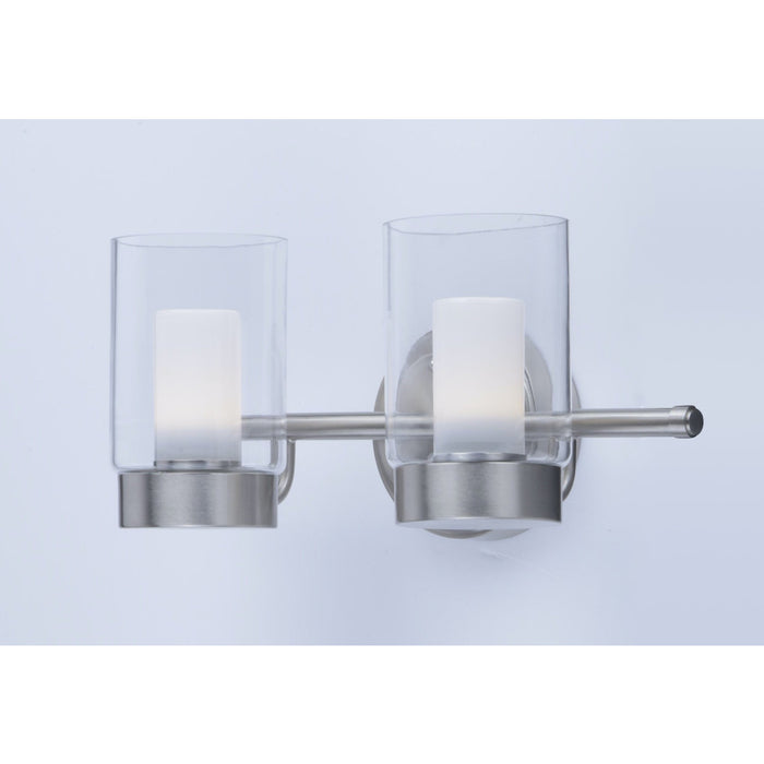 Mod Satin Nickel LED Bath Vanity - Bath Vanity