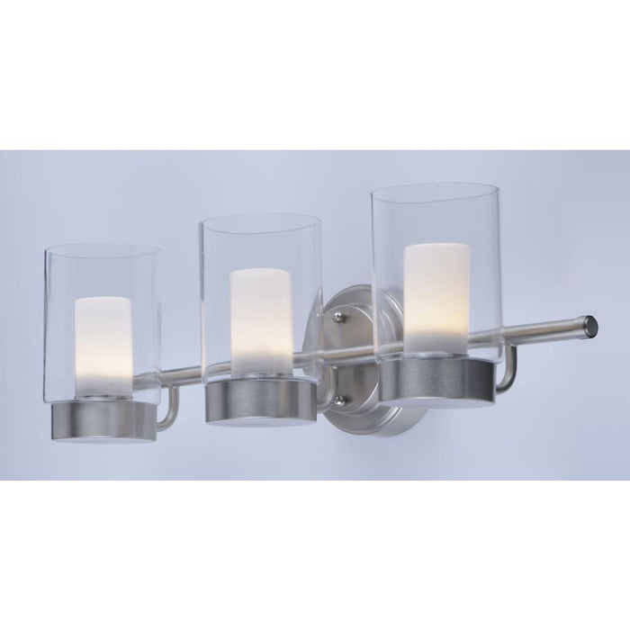 Mod Satin Nickel LED Bath Vanity - Bath Vanity