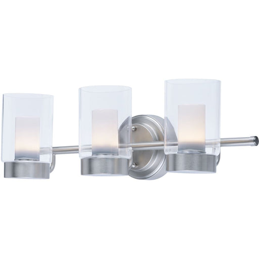 Mod Satin Nickel LED Bath Vanity - Bath Vanity
