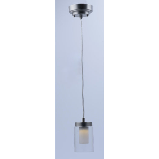 Mod Satin Nickel LED Mini Pendant - Mini-Pendants