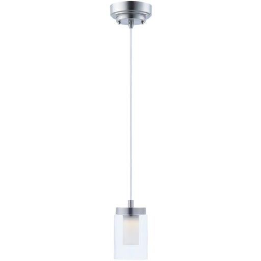 Mod Satin Nickel LED Mini Pendant - Mini-Pendants