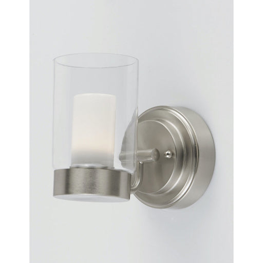 Mod Satin Nickel LED Wall Sconce - Wall Sconce