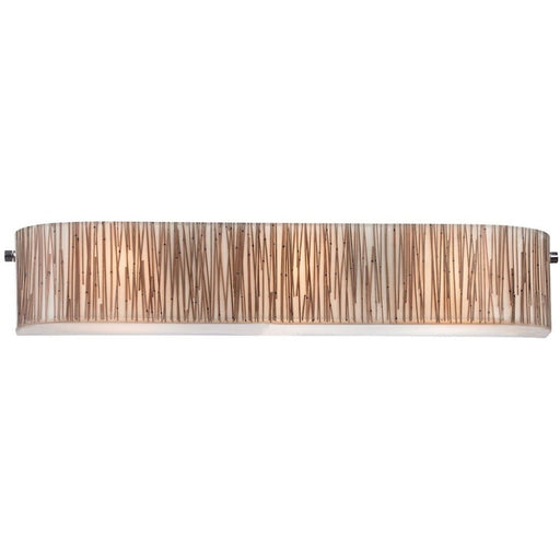 Modern Organics Polished Chrome Vanity Light - Bath & Vanity