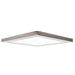 ModPLUS Brushed Steel LED FlushMount - Flushmounts