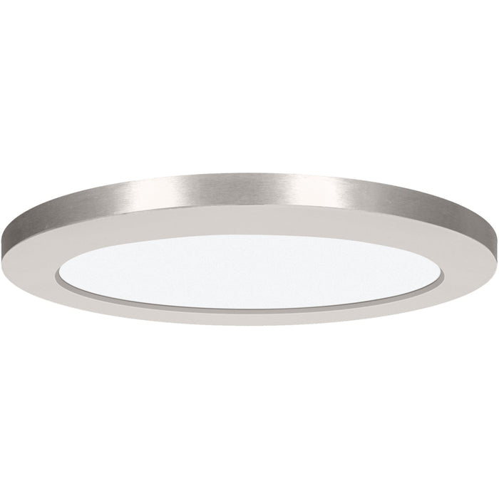 ModPLUS Brushed Steel LED FlushMount - Flushmounts