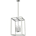Moffet Street Brushed Nickel Pendant - Pendants