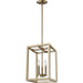 Moffet Street Satin Bronze LED Pendant - Pendants