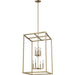 Moffet Street Satin Bronze LED Pendant - Pendants