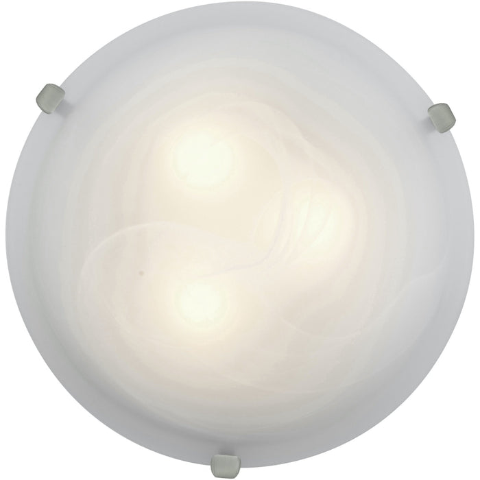 Mona Brushed Steel FlushMount - Flushmounts