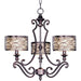 Mondrian Umber Bronze Chandelier - Chandeliers