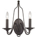 Monroe Oil Rubbed Bronze Wall Sconce - Wall Sconce