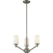 Montego Brushed Nickel Chandelier - Chandeliers