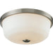 Montego Brushed Nickel Flushmount - Flushmounts