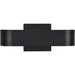 Montreal Black LED Outdoor Wall Sconce - Outdoor Wall Sconce