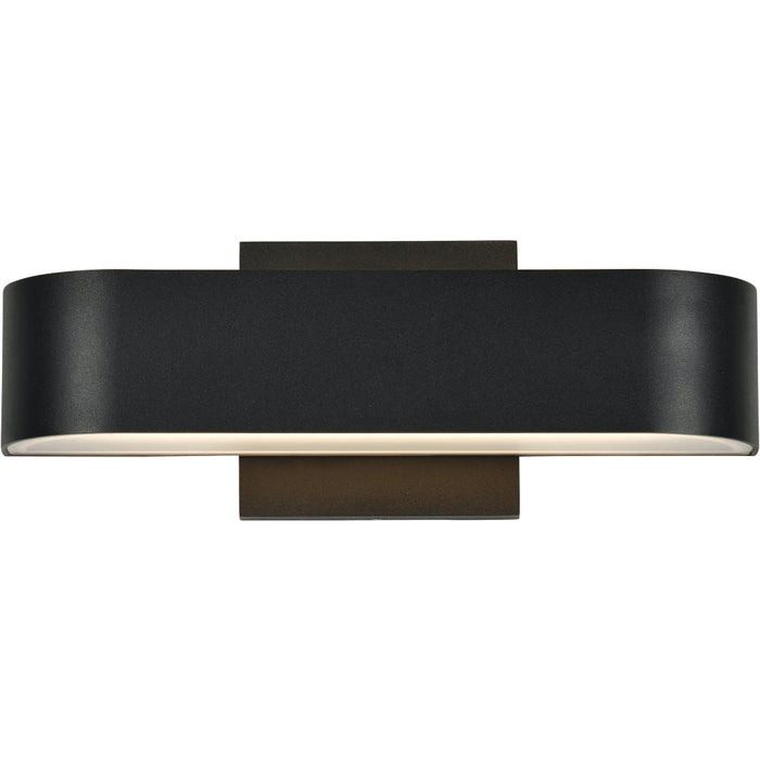 Montreal Black LED Outdoor Wall Sconce - Outdoor Wall Sconce