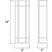 Moon Ray Bronze LED Outdoor Wall Mount - Outdoor Wall Mount