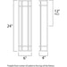 Moon Ray Bronze LED Outdoor Wall Mount - Outdoor Wall Mount