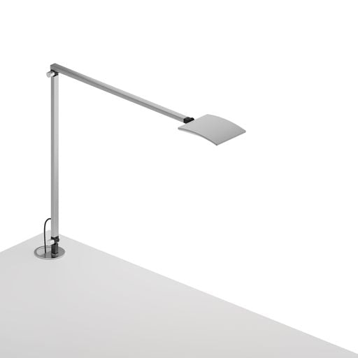 Mosso Pro Desk Lamp with grommet mount (Silver) - Desk Lamps