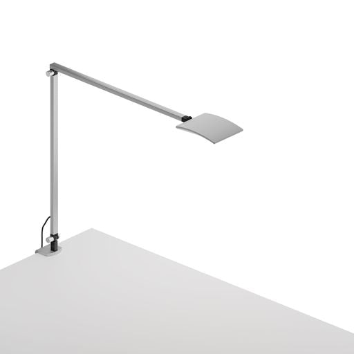 Mosso Pro Desk Lamp with two-piece clamp (Silver) - Desk Lamps