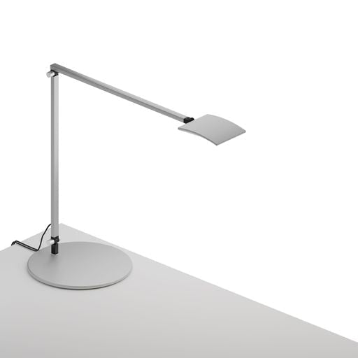 Mosso Pro Desk Lamp with wireless charging Qi base (Silver) - Desk Lamps