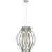 Moundou Brushed Nickel Pendant | theLightShop