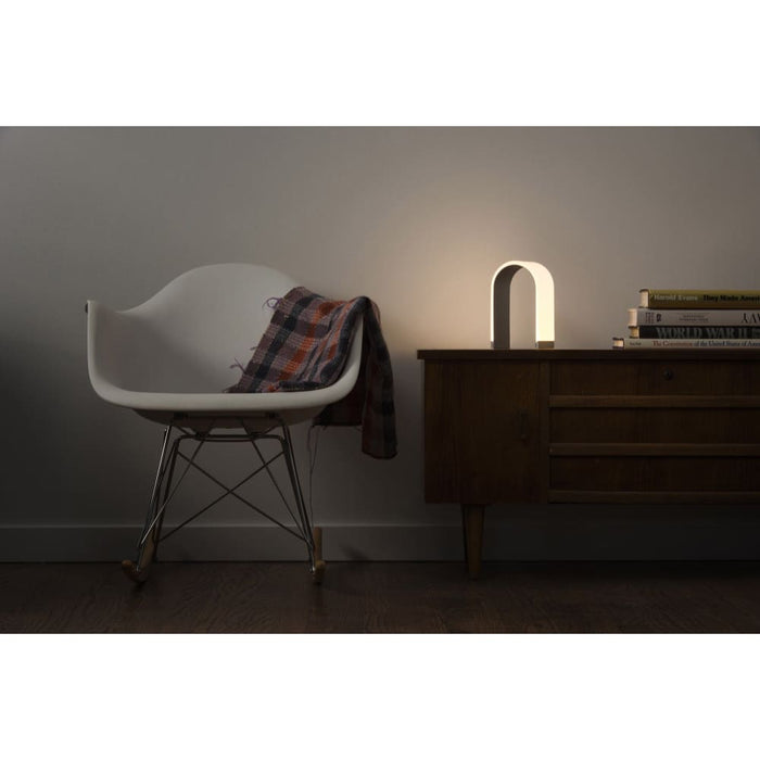 Mr. N Table Lamp (Metallic Black; Soft White light) - Desk Lamp
