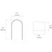 Mr. N Table Lamp (Metallic Black; Soft White light) - Desk Lamp