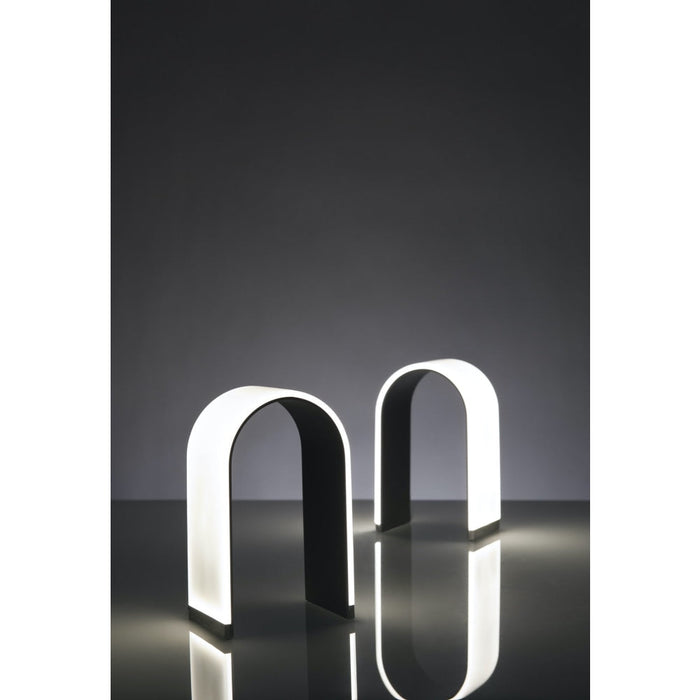 Mr. N Table Lamp (Metallic Black; Soft White light) - Desk Lamp