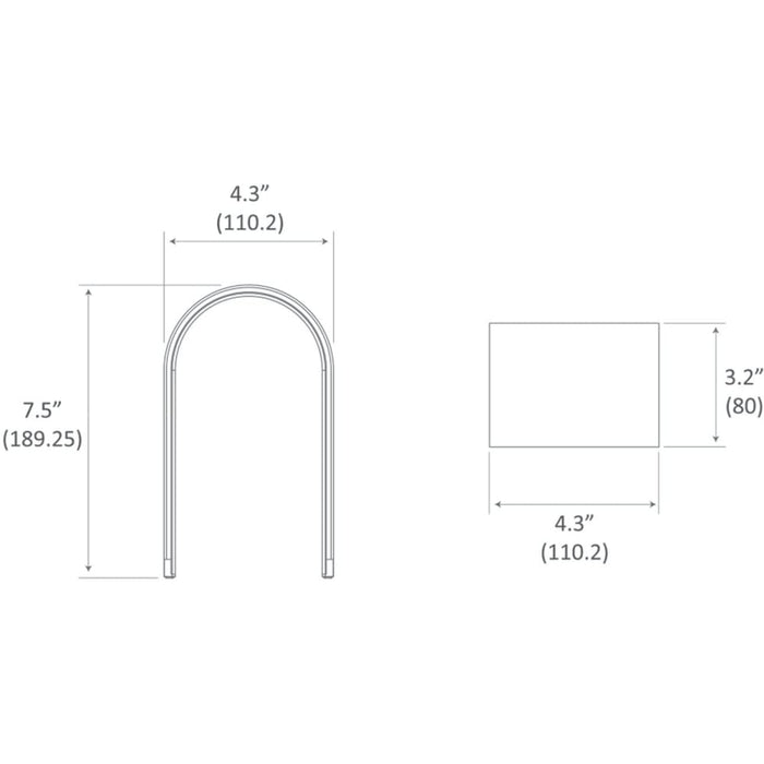 Mr. N Table Lamp (Silver; Soft White light) - Desk Lamp