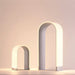 Mr. N Tall Table Lamp (Silver; Soft White light) - Table Lamps