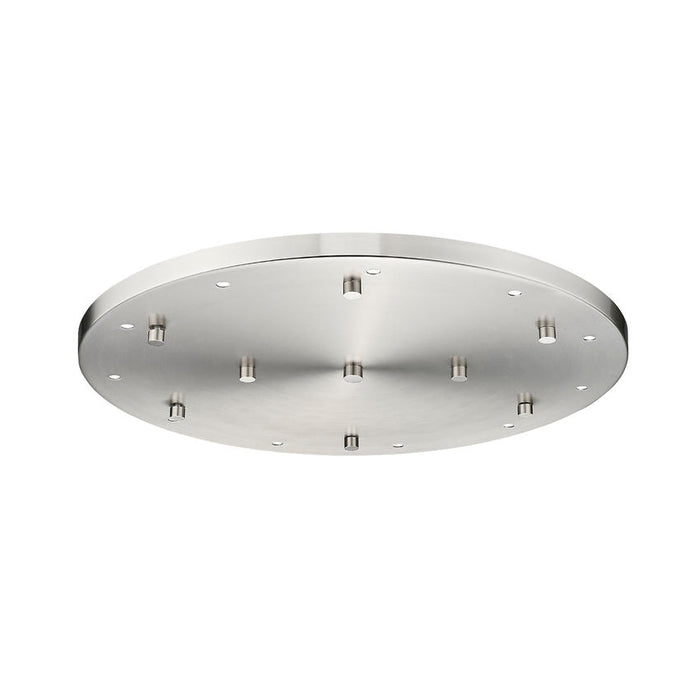 Multi Point Canopy Brushed Nickel 11 Light Z-Lite CP2411R-BN | theLightShop
