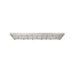 Multi Point Canopy Brushed Nickel 17 Light Linear Z-Lite CP4217L-BN | theLightShop